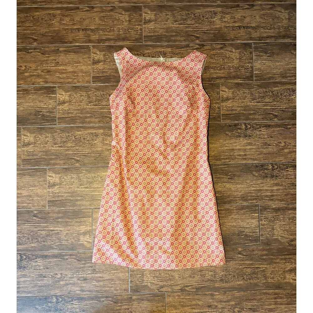 Vintage Gap Sleeveless Mosaic Print Shift Dress - 2
